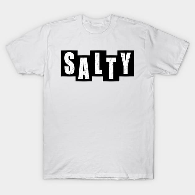 Salty - White T-Shirt by BusyMonkeys